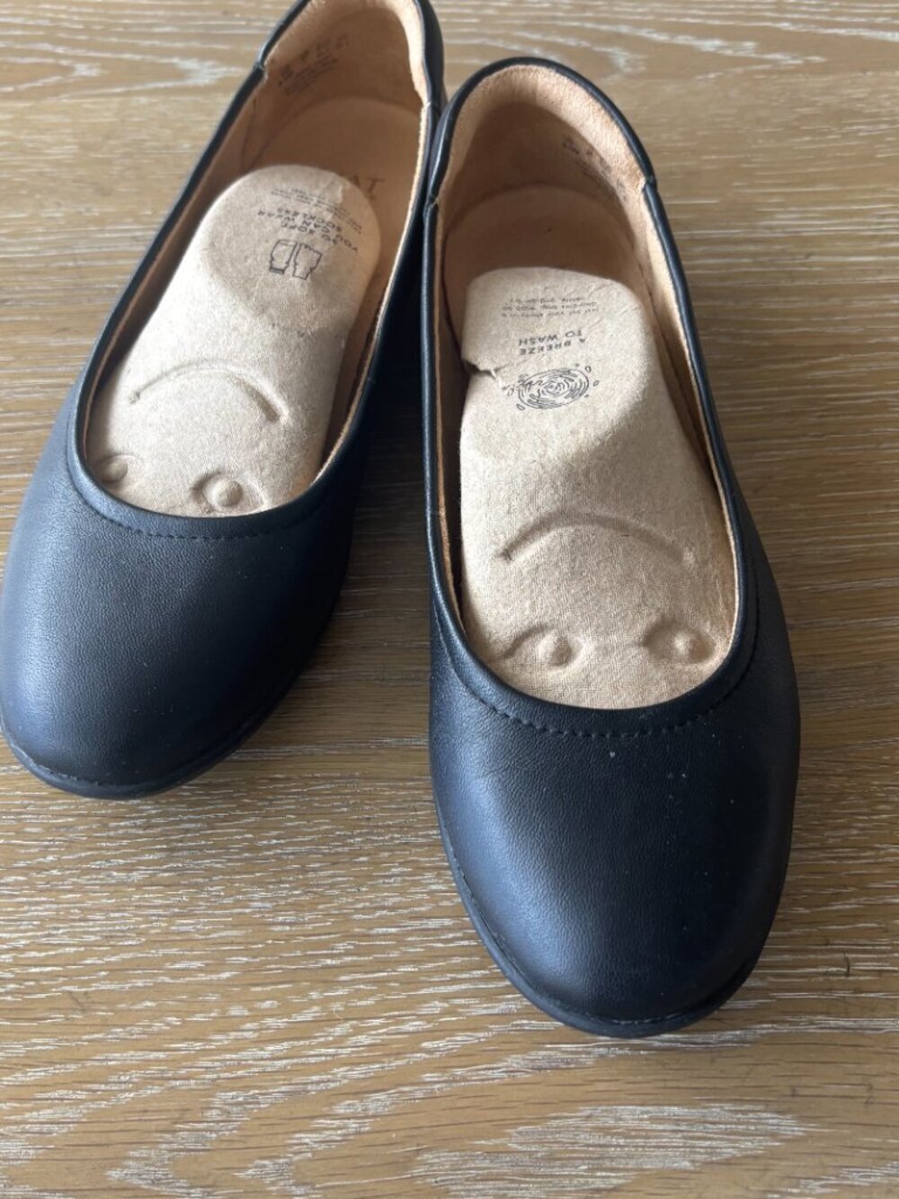 Naturalizer Aliz Black Comfort Flats Size 9.5M – Worn Once - Picture 6 of 6